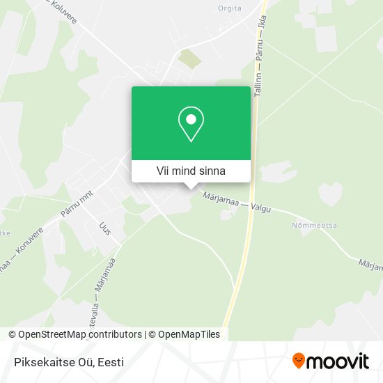 Piksekaitse Oü kaart