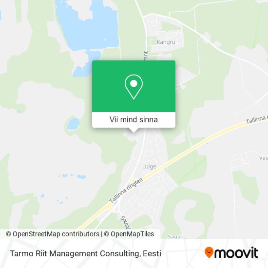 Tarmo Riit Management Consulting kaart