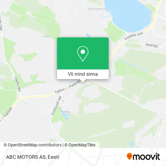 ABC MOTORS AS kaart