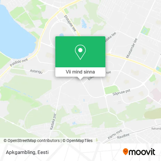 Apkgambling kaart