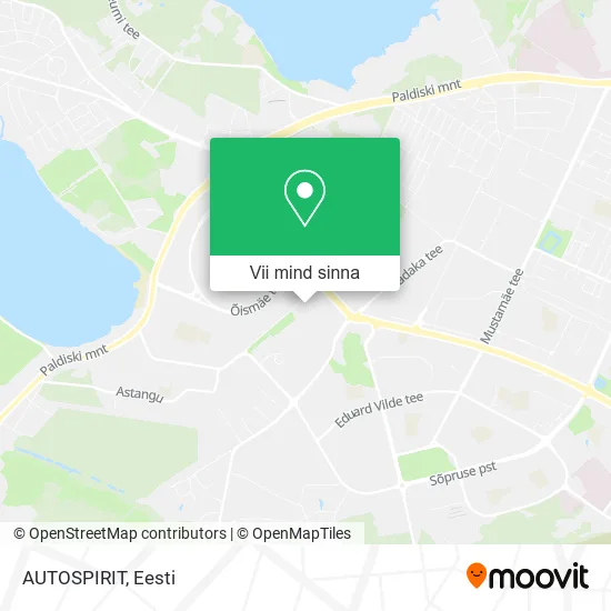 AUTOSPIRIT kaart