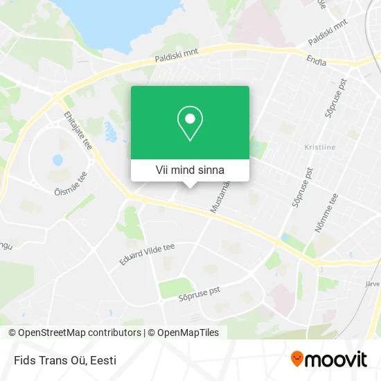 Fids Trans Oü kaart