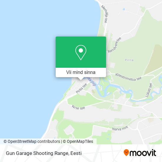 Gun Garage Shooting Range kaart