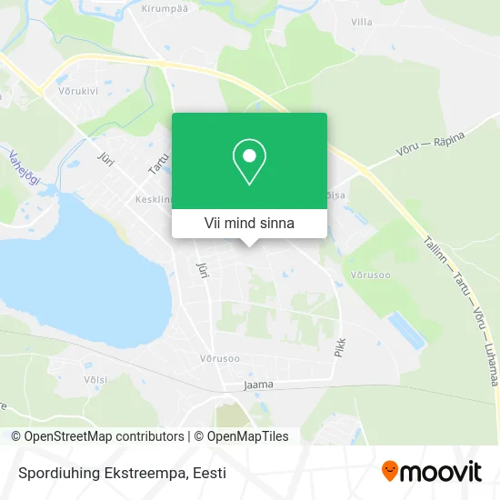 Spordiuhing Ekstreempa kaart