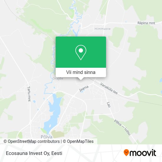 Ecosauna Invest Oy kaart