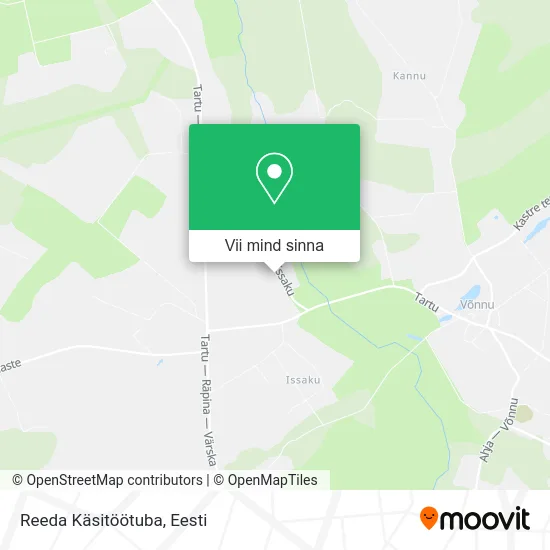 Reeda Käsitöötuba kaart
