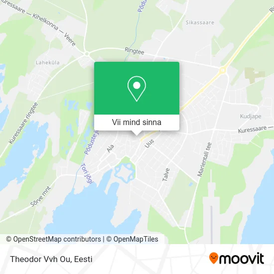 Theodor Vvh Ou kaart