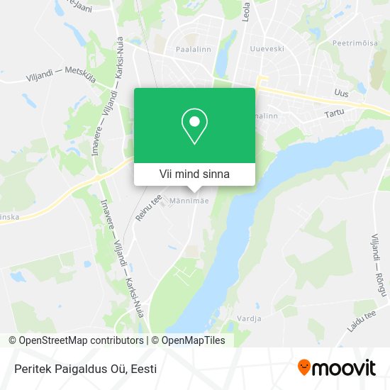 Peritek Paigaldus Oü kaart