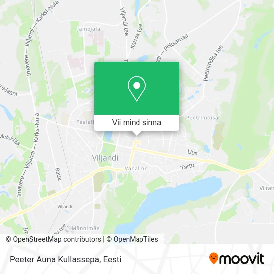 Peeter Auna Kullassepa kaart