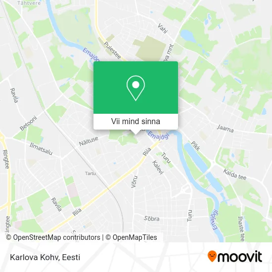 Karlova Kohv kaart