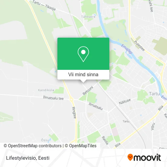 Lifestylevisio kaart