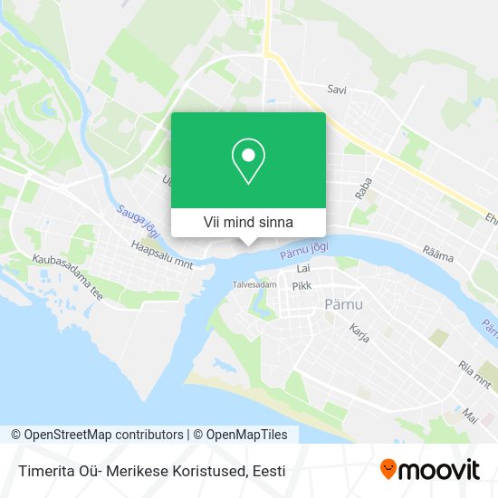 Timerita Oü- Merikese Koristused kaart