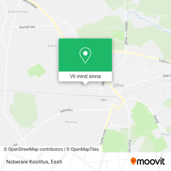 Noberare Koolitus kaart
