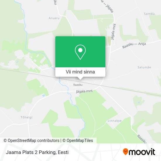 Jaama Plats 2 Parking kaart
