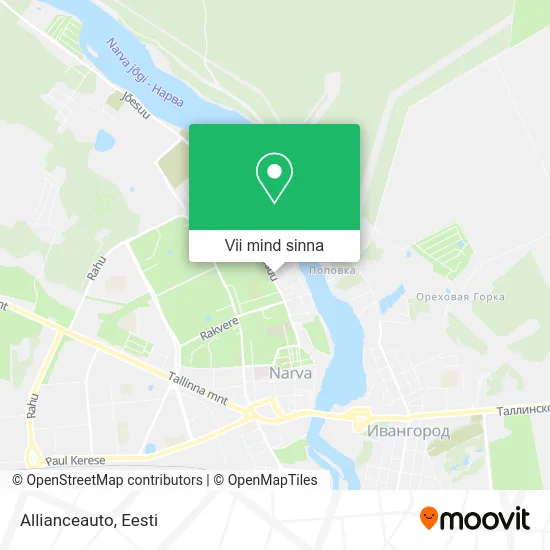 Allianceauto kaart
