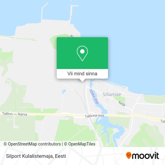 Silport Kulalistemaja kaart