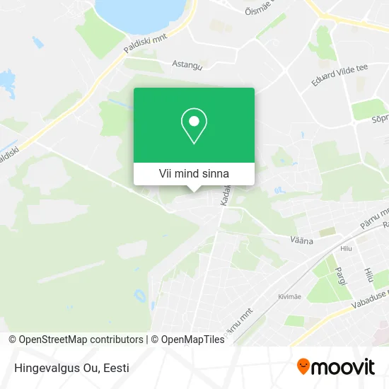 Hingevalgus Ou kaart
