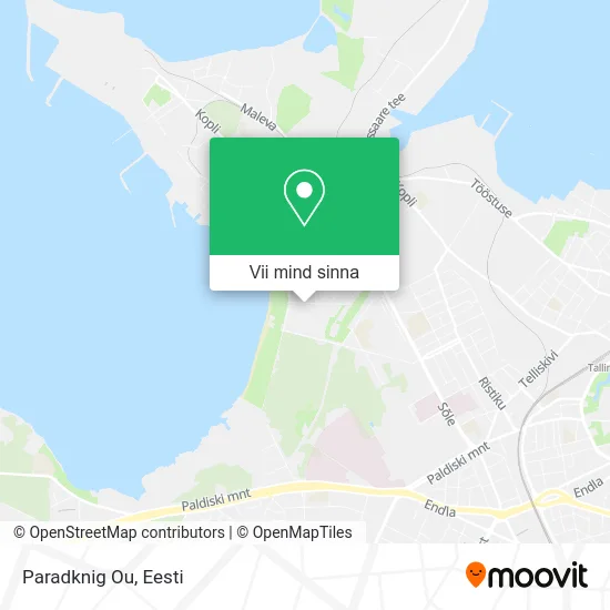 Paradknig Ou kaart