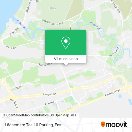 Läänemere Tee 10 Parking kaart