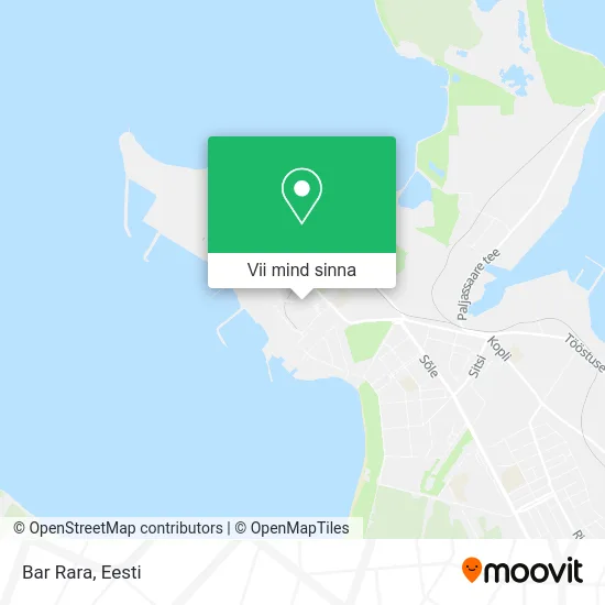 Bar Rara kaart