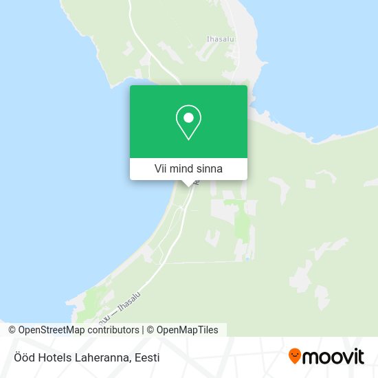 Ööd Hotels Laheranna kaart