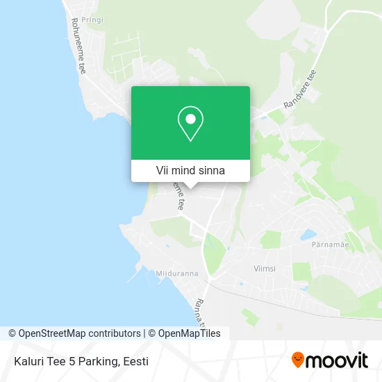 Kaluri Tee 5 Parking kaart
