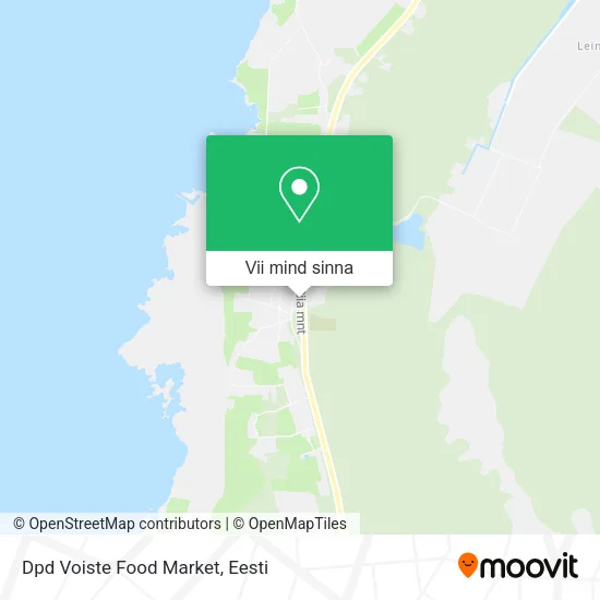 Dpd Voiste Food Market kaart