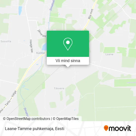 Laane-Tamme puhkemaja kaart