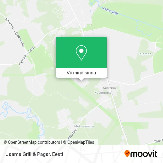 Jaama Grill & Pagar kaart
