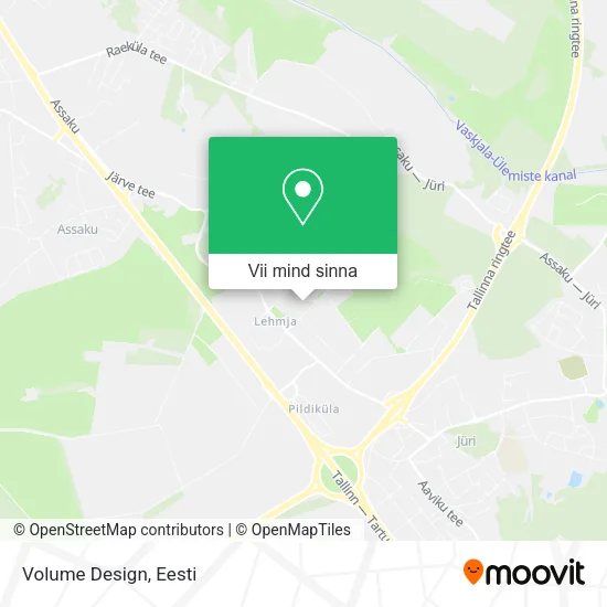 Volume Design kaart