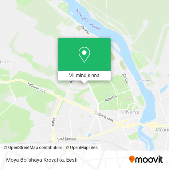 Moya Bol'shaya Krovatka kaart