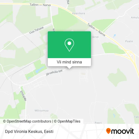 Dpd Vironia Keskus kaart