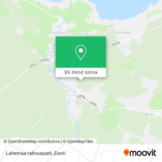 Lahemaa rahvuspark kaart