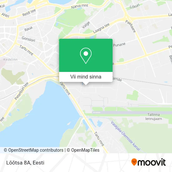 Lõõtsa 8A kaart