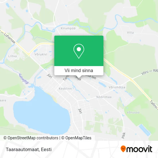 Taaraautomaat kaart