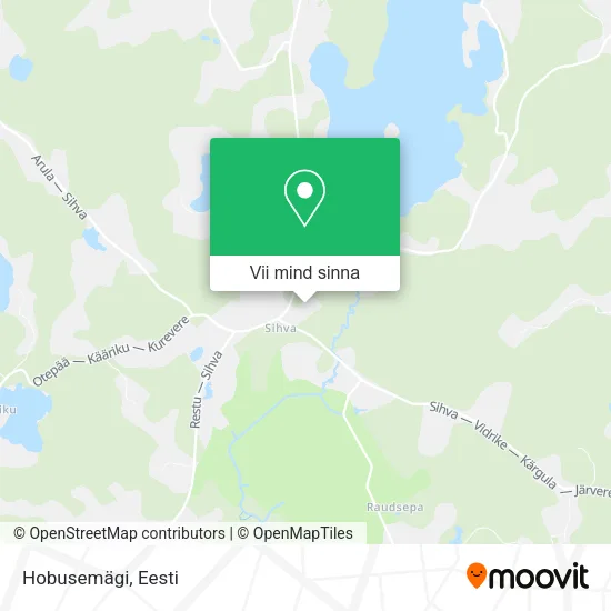 Hobusemägi kaart