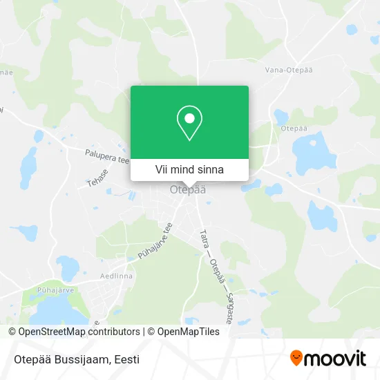 Otepää Bussijaam kaart