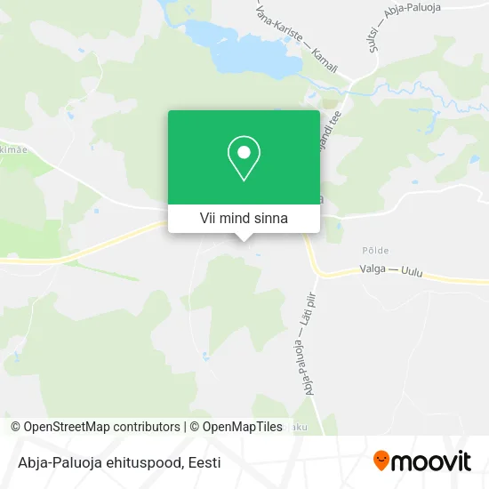 Abja-Paluoja ehituspood kaart