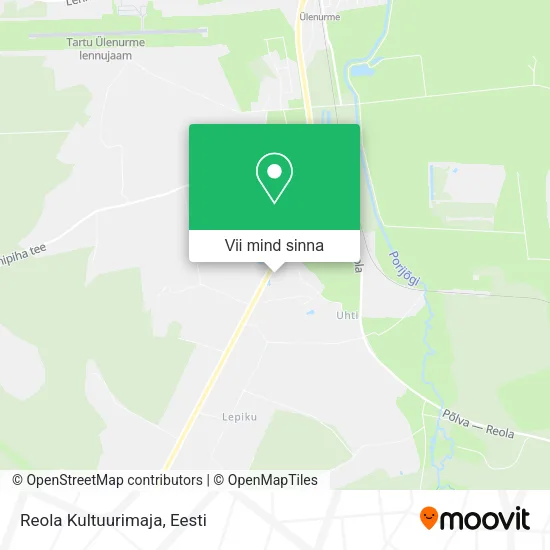 Reola Kultuurimaja kaart