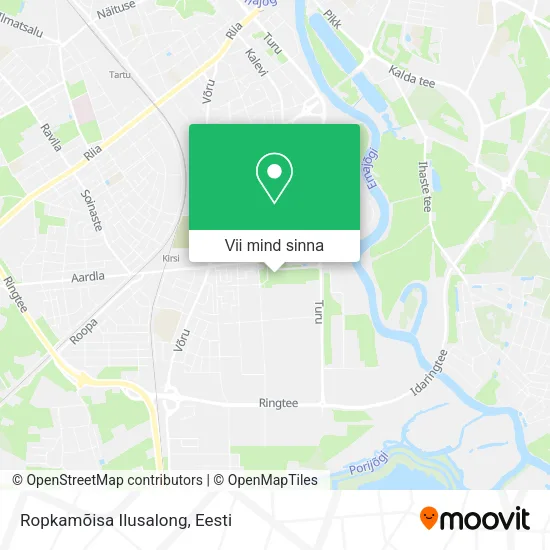 Ropkamõisa Ilusalong kaart