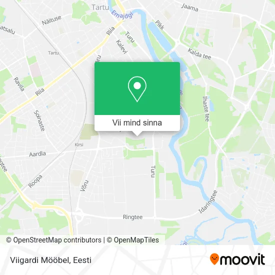 Viigardi Mööbel kaart