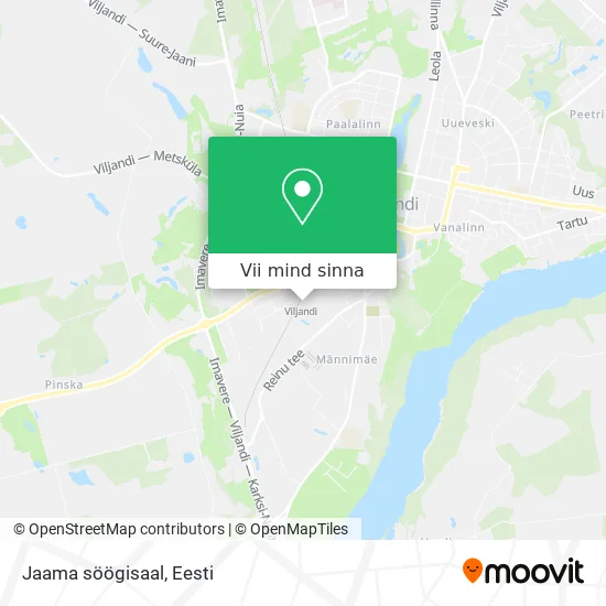 Jaama söögisaal kaart