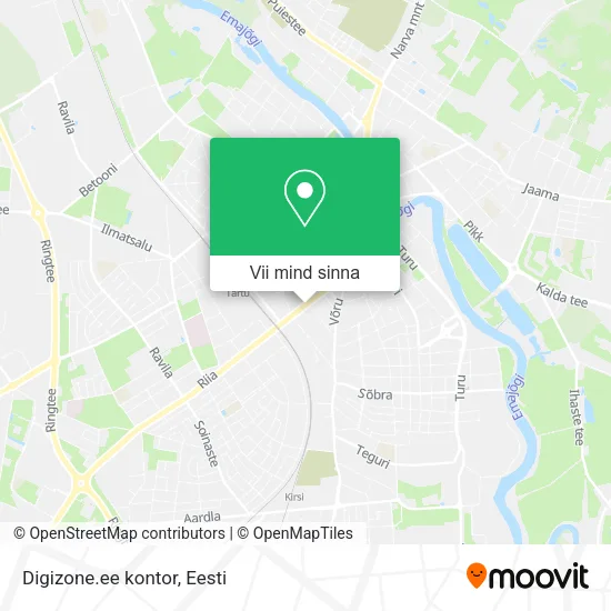 Digizone.ee kontor kaart
