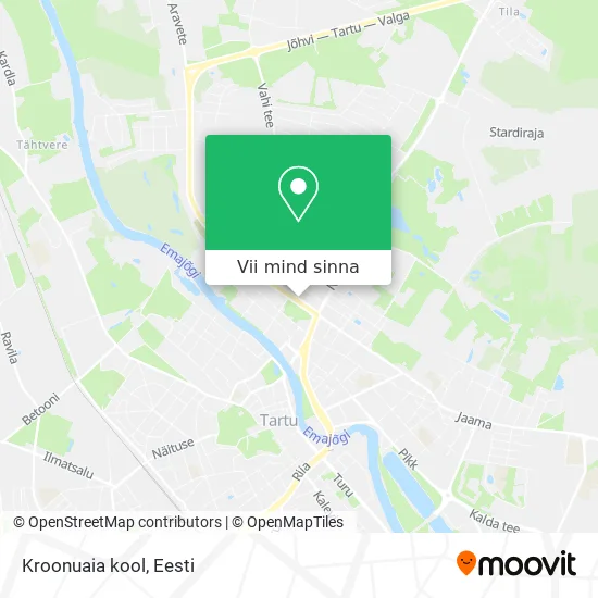Kroonuaia kool kaart