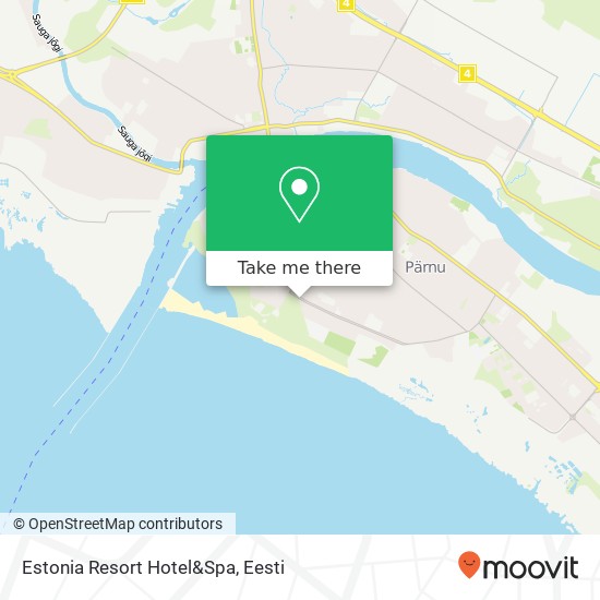 Estonia Resort Hotel&Spa kaart
