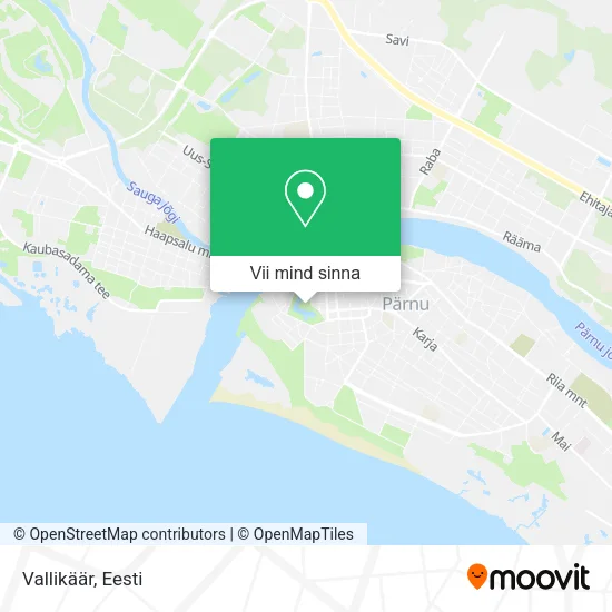 Vallikäär kaart