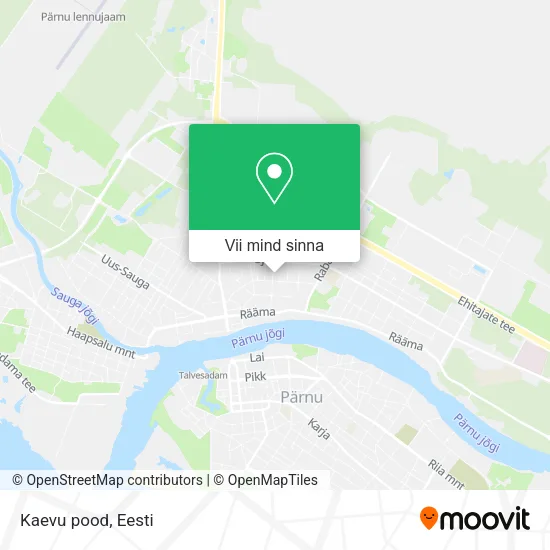 Kaevu pood kaart