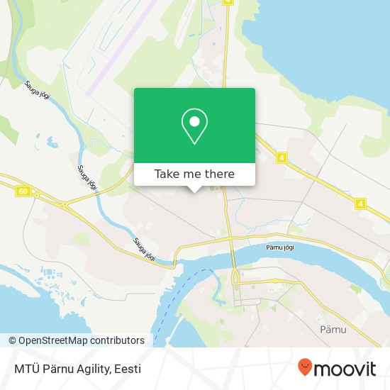 MTÜ Pärnu Agility kaart