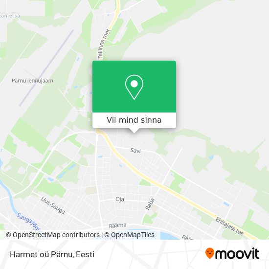 Harmet oü Pärnu kaart
