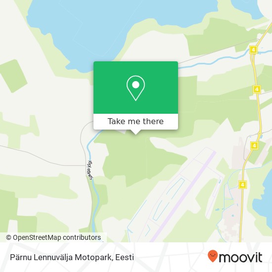 Pärnu Lennuvälja Motopark kaart